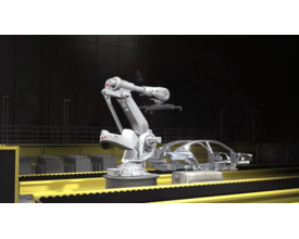 See the ABB IRB 8700 in action, handling complex tasks in a robust industrial workspace. See the ABB IRB 8700 in action, handling complex tasks in a robust industrial workspace.