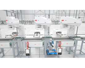 See the ABB IRB 930 robot integrated into an industrial setting, streamlining automation and improving production efficiency. See the ABB IRB 930 robot integrated into an industrial setting, streamlining automation and improving production efficiency.
